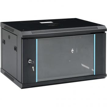 Armario rack de servidores de pared 6U 19 IP20 53x40x30 cm Color Gris
