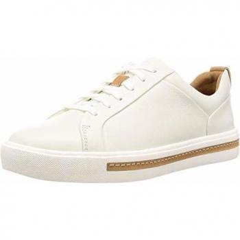 Clarks Un Maui Lace Damen Sneaker, Weiß