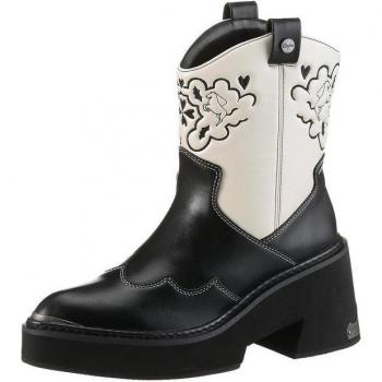 Buffalo Cowboy Boots mit Stickerei BULL BOOT VEGAN