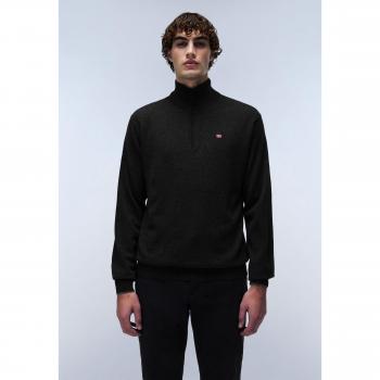 Herren-Troyer Sweatshirt Napapijri – Grau, Unifarben, 4‑Stück