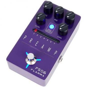 FLAMMA ProFS06: Pedal Digital con Efectos de Gabinete y Presets Personalizables