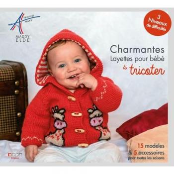 Charmantes layettes pour bÃ©bÃ© Ã  tricoter