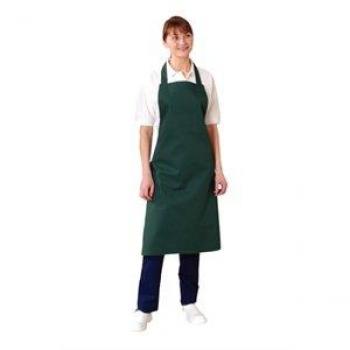 Grünes A540 Whites Kochschürzen-Set mit Lätzchen und Flasche