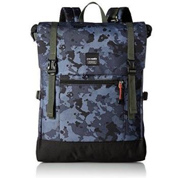 Sac à dos anti-vol Slingsafe LX450 gris/camo de Pacsafe