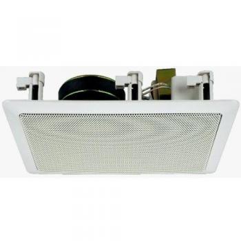 Monacor ESP-22/WS ELA-Einbaulautsprecher 20 W 100 V Weiß 1 St.