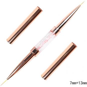 Pincel para Pintura de Uñas Doble Punta