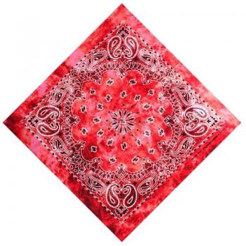 Unisex 55x55cm Tie-Dye Neckerchief