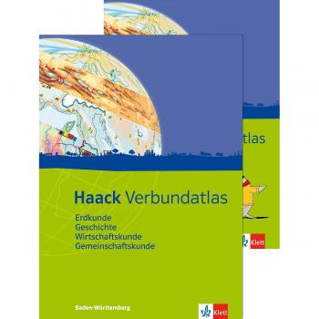 Haack Verbundatlas Erdkunde, Geschichte, Wirtschaftskunde, Gemeinschaftskunde. Ausgabe Baden-Württemberg: Atlas mit Arbeitsheft Klasse 5-10: Atlas mit Arbeitsheft Klasse 5-10. Sekundarstufe I