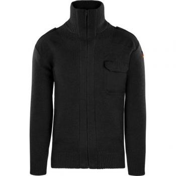 Herren Strickjacke Istrup in Schwarz