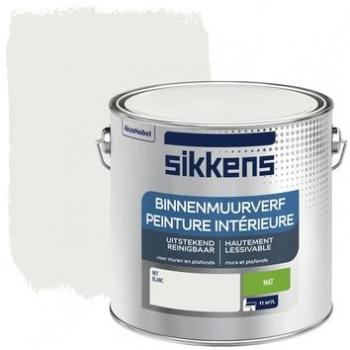 Sikkens Peinture Murale et Plafond Blanc Mat 2,5 L