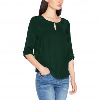 VERO MODA Vmbuci 3/4 Fold-Up Top Noos, Blusa para Mujer, Verde, Talla Large