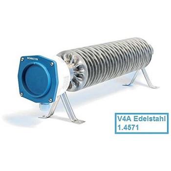 Riscaldatore a tubo alettato 500W 230V Schultze RiRo u 500 V4A