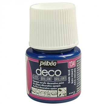 Pebeo Colore Acrilico Lucido 45 ml Blu Scuro