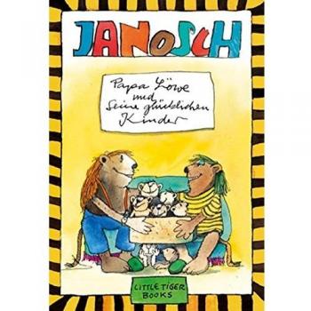 Papa Löwe und seine glücklichen Kinder