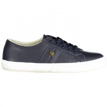 Baskets Janson II en cuir bleu marine pour femme