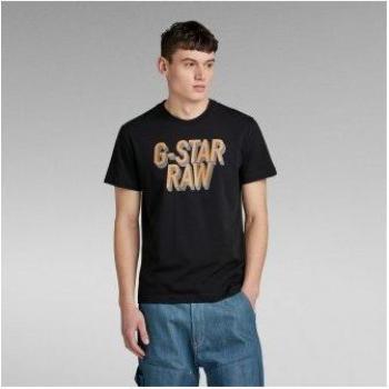 G-Star Raw Men's T-Shirt with 3D Dotted Graphic