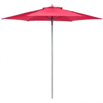 Granatapfelroter Runder Sonnenschirm Hesperide – 2,3 m