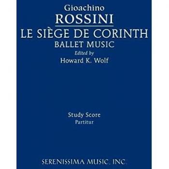 Le siege de Corinth, Ballet Music: Study score