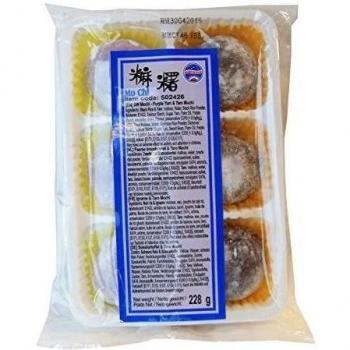 Japonés Mochi Purple Yam/Taro 228 g (6 piezas)