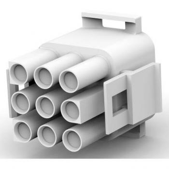 Conector MATE-N-LOK 6.35mm 9 Contactos TE Connectivity