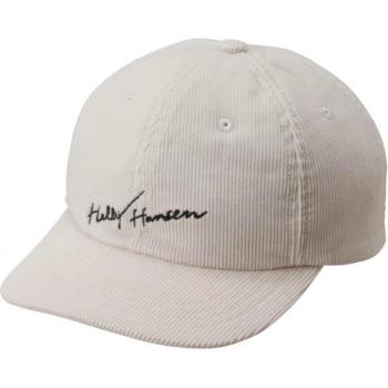 Corduroy Logo Cap for Kids (Ivory)