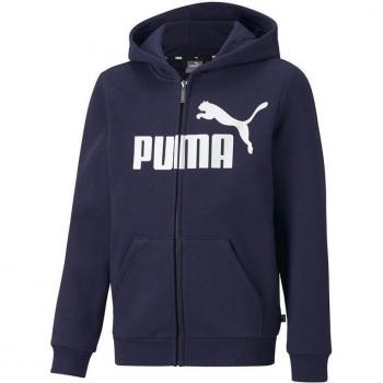 Puma 152 CM Male Full‑Zip Essentials Sweater
