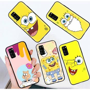 Spongebob Design Black Case for Xiaomi Poco Series