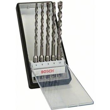 Boîte de 5 forets en béton avec embout SDS-plus Robust Line X5L