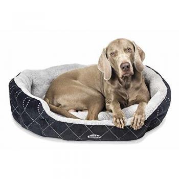 Cama Ovalada con Almohadilla Nobby Pet Komfort Ceno para Confort Canino