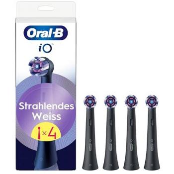 Oral‑B iO RB WB‑4 Radiant White – Schwarze Aufsteckbürste