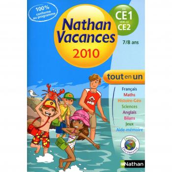 Nathan Vacances Tout En Un Du Ce1 Vers Le Ce2