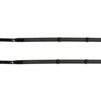 Pony Colorant: Black 19mm Antislip Rein with Hook