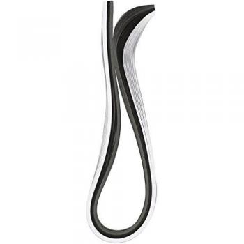 Bandes pour quilling, 78 cm, 5 mm, 120 gr, noir, gris, blanc