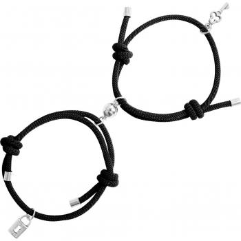 Couple Magnetic Attraction Key Lock Friendship Charm Bracelet