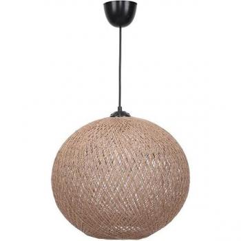 Lámpara de techo de yute WELLHOME color crema