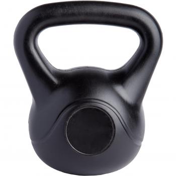 Ultrasport Vinyl Kettlebell, 16kg, Black Edition