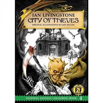 Official Fighting Fantasy Colouring Book 4: City of Thieves