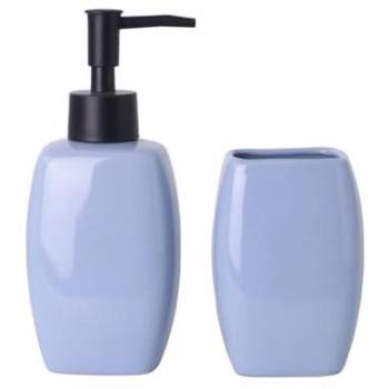 Blu Dede Set di Ceramica per il Bagno