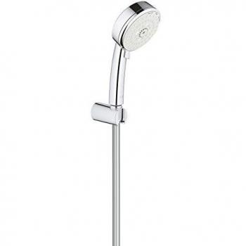Grohe Wandhalterset 100 COSMOPOLITAN TEMPESTA 3 Strahlarten, 9,5 l/min chrom