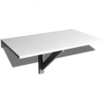 Foldable Wall Desk White 100x60 cm