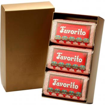 Claus Porto Favorito Roter Mohn-Seife – 150 g, 123,27 € / 1 kg