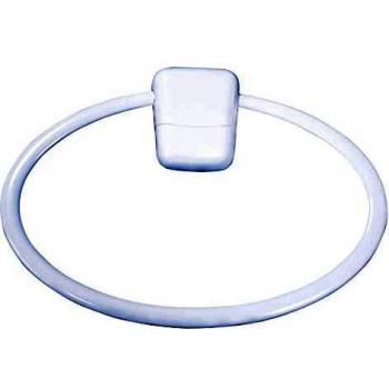 Toallero Anilla Blanco para Baño
