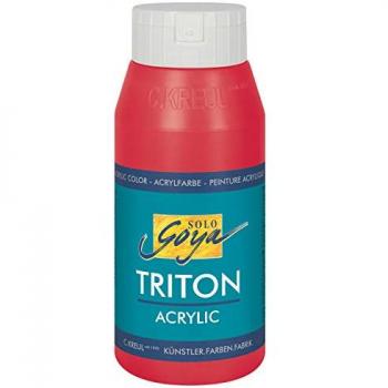 KREUL SOLO GOYA Triton Acrylfarbe weinrot, 750 ml