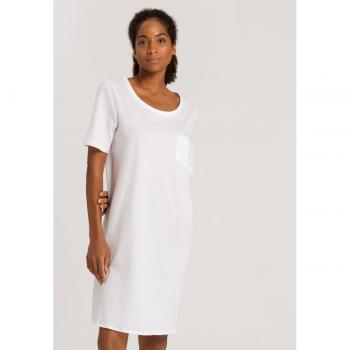Hanro Nachthemd Cotton Deluxe, Kurzarm 90cm (1-tlg)