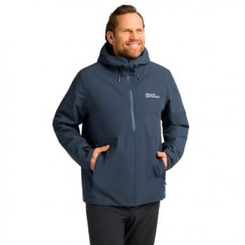 Jack Wolfskin Men’s XL Wisper Waterproof Midnight Coat