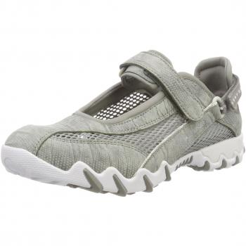 Mephisto NIRO Allrounder Damen – Laufschuhe Grau Cemento Phyton 60/O.Mesh 05, Größe 41 EU