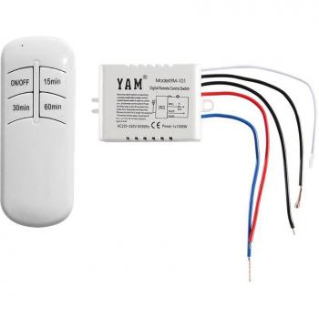 Wireless Remote Lamp Controller 110V/220V