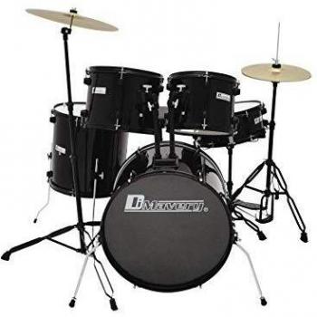 Dimavery Acoustic Drum Set DS-200 (Black)
