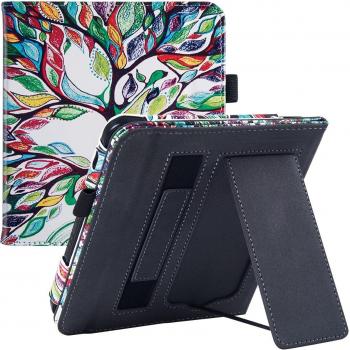 PU Leather Stand Case for Tolino Vision 6 eReader