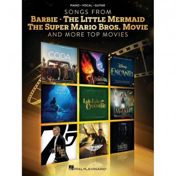 Songs from Barbie, The Little Mermaid : The Super Mario Bros. Movie, and More Top Movies for Clarinet